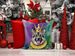 Norwegian Elkhound King Of Mardi Gras Throw Pillow Machine Washable, Indoor Outdoor Decorative Pillow For Couch, Bed Or Patio, 18Hx18W_maomaolike.com