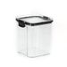 Food Grade Sealed Plastic Thickened Transparent Box Square Snack Grain Storage Jar_maomaolike.com
