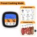 Digital Kitchen Meat Thermometer With Touchscreen LCD Display And Timer Cook Mode For Grilling BBQ - Precision Probe_maomaolike.com