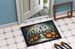 Cat Cemetery Spooky Halloween Doormat Front Door Mat Indoor Outdoor Rugs For Entryway, Non Slip Washable Low Pile, 24H X 36W_maomaolike.com