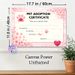 Pet Adoption Certificate Painting Poster, Soft Pink Cherry Blossom & Heart Paw Print Styled Poster, Thoughtful Design To Formalize Pet Adoption_maomaolike.com
