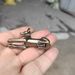Lying Dog Retro Copper-Plated Desktop Small Ornament Wealth-Enhancing Twelve Zodiacs Cultural Plaything Tea Pet Decoration Craft C_maomaolike.com