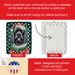 Portuguese Water Dog Christmas Porcelain Ornament Christmas Tree Hanging Decorations For Home Christmas Holiday, Rectangle, Gift, Multicolor_maomaolike.com
