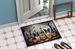 Papillon Spooky Halloween Doormat Front Door Mat Indoor Outdoor Rugs For Entryway, Non Slip Washable Low Pile, 24H X 36W_maomaolike.com
