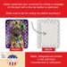 Mastiff King Of Mardi Gras Porcelain Ornament Christmas Tree Hanging Decorations For Home Christmas Holiday, Rectangle, Gift, Multicolor_maomaolike.com
