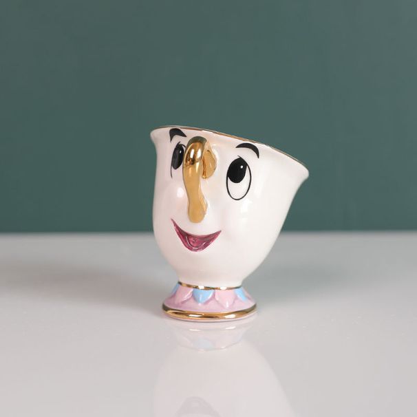In-Stock Teapot Cute Cartoon Beauty And The Beast Coffee Mug Mrs Potts Chip Cup Pots One Tea Set Home Decor Ornamen_maomaolike.com