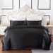 Silky Satin Solid Color Bedding Full Size_maomaolike.com