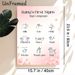 Baby First Signs Sign Language Painting Poster, Soft Pink Floral Minimalist Line Art Poster, Aids Learning Basic Baby Sign Language, Ideal For Bedroom_maomaolike.com