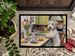 Decorating Easter Sealyham Terrier Doormat Front Door Mat Indoor Outdoor Rugs For Entryway, Non Slip Washable Low Pile, 24H X 36W_maomaolike.com