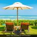 31LBS 18 Inch Round Outdoor Umbrella Base_maomaolike.com