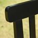 2-Seater Hanging Porch Swing Outdoor Patio Swing Chair Seat With Slatted Build And Chains, 440lbs Weight Capacity, Black_maomaolike.com