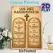 Spanish Ten Commandments Painting Poster, Vintage Parchment-style Poster With Crucifix, Inspirational Religious Decor Ideal For Home, Church, Prayer_maomaolike.com