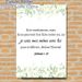 French Bible Verse Painting Poster, Delicate Watercolor White Floral Border Poster, Inspirational Spiritual Wall Decor Ideal For Home, Prayer Room_maomaolike.com
