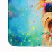 Yorkshire Terrier Hippie Dawg Memory Foam Kitchen Mat Machine Washable Anti-Fatigue Mat Cushion Comfort Bath Mat Or Kitchen Rug_maomaolike.com