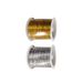 Dual-Color Christmas Ribbon Rolls - 12-Ply Gold And Silver Hollow Ribbon Spools_maomaolike.com