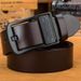 New Leather Cowhide Men's Belt Fashion Metal Alloy Pin Buckle Adult Luxury Jeans Business Casual Waist Male Strap Brand_maomaolike.com