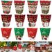 18Pcs Christmas Popcorn Box Santa Claus Snowman Snowflake Food Wrapping Boxes Adorable Candy Biscuit Cases For Christmas Home Party Supplies_maomaolike.com