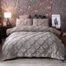 Custom Top-sale Pure Color Knitted Hot-Selling Bedding Set Three-Piece Four-Piece Home Textile Wholesale_maomaolike.com