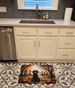 Chocolate Labrador Retriever Spooky Halloween Memory Foam Kitchen Mat Machine Washable Anti-Fatigue Mat Cushion Comfort Bath Mat Or Kitchen Rug_maomaolike.com