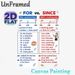 English Grammar "For Vs. Since" Painting Poster, Clear Comparative Educational Poster, Aids In Mastering Preposition Usage, Suitable For Classroom And_maomaolike.com