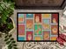 Lots Of Orange Pomeranian Doormat Front Door Mat Indoor Outdoor Rugs For Entryway, Non Slip Washable Low Pile, 24H X 36W_maomaolike.com