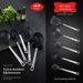 Cooking Utensil Set Premium 5 Piece Kitchen Utensil Set - Stainless Steel Handle And Nylon Faucet, Non-Stick, Heat Resistant, For Home, Kitchen Gift_maomaolike.com