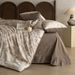 Nordic Vintage Boho Soft Romantic! Class A Yarn-dyed Cotton-linen French Four-piece Set With All-cotton Lace Duvet_maomaolike.com