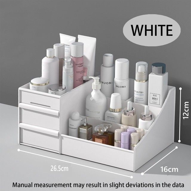 RYYD Brush Organizer Case - Clear Drawers|Desk Storage_maomaolike.com