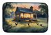 Chicken Coop At Dawn Dish Drying Mat Absorbent Dish Drying Mat Pad For Kitchen Counter Dish Drainer Mat For Countertop, 14 X 21", Multicolor_maomaolike.com