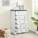 6 Drawer Dresser,6 Drawers Cabinet Tall Chest Of Drawers Closet Organizers Storage Clothes, Cabinet Of 6 Drawers Living Room_maomaolike.com