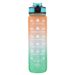 1000ml Bottle Time Scale Outdoor Fitness Sports Bike Water Cup With Straw BPA Free Home Drinking Kettle_maomaolike.com