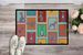 Lots Of Italian Greyhound Doormat Front Door Mat Indoor Outdoor Rugs For Entryway, Non Slip Washable Low Pile, 24H X 36W_maomaolike.com