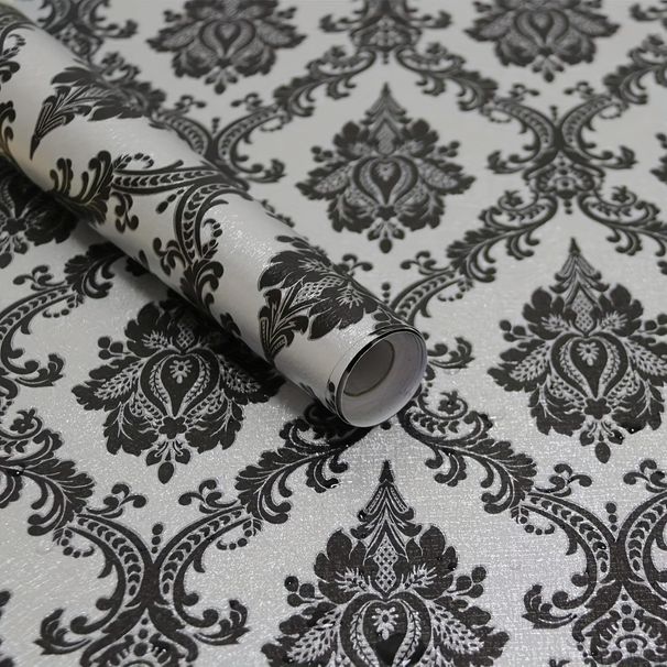 New Floral Self-adhesive Removable Decorative Wallpaper For Bedroom And Living Room_maomaolike.com