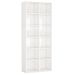 Bookcase, Modern Bookshelf With 12 Cube Storage_maomaolike.com