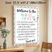 Nurse's Office Welcome & Rules Painting Poster, Vibrant Typographic With Stethoscope Graphic Poster, Clearly Displays Office Guidelines, Suitable For_maomaolike.com