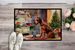 Irish Terrier Christmas Cookies Doormat Front Door Mat Indoor Outdoor Rugs For Entryway, Non Slip Washable Low Pile, 24H X 36W_maomaolike.com