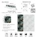 Luxury Dark Botanical Wallpaper – Peel & Stick Black & Gold Wall Decor, Removable, Waterproof_maomaolike.com