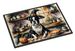 Boston Terrier Fall Kitchen Pumpkins Doormat Front Door Mat Indoor Outdoor Rugs For Entryway, Non Slip Washable Low Pile, 24H X 36W_maomaolike.com