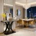 Compact Console Table,Modern Industrial Style Entryway Foyer Table,Sturdy Sofa Table_maomaolike.com