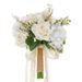 Festive & Party Supplies Bride Bridesmaid Wedding Bouquet White Champagne Artificial Rose Simulation Decoration Bow Tassel Bouquet_maomaolike.com