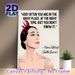 Maria Tallchief Inspirational Quote Painting Poster, Sleek Minimalist Illustrated Portrait Poster, Uplifting Motivational Decor Ideal For Dance_maomaolike.com