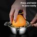 Manual Household Stainless Steel Juicer, Lemon Orange Squeezer, Press Type Juicer_maomaolike.com