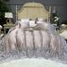 Precision Silk Cotton Satin Four-Piece French Lace Bedding Gray Purple Bed Cover Eight-Piece Set_maomaolike.com