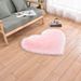 Heart Rug, Gift For Mother's Day, Heart Shaped Rug, Fluffy Rugs, Shag Mats For Bedroom Living Room, Love Coquette Room Decor_maomaolike.com