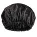 Bathroom Products Women's Large Waterproof Round Cap Double Layer Satin Shower Cap High Quality Satin Lining Color Can Be Customized_maomaolike.com