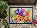 Orchids In Watercolor Doormat Front Door Mat Indoor Outdoor Rugs For Entryway, Non Slip Washable Low Pile, 24H X 36W_maomaolike.com
