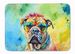 Bullmastiff Hippie Dawg Memory Foam Kitchen Mat Machine Washable Anti-Fatigue Mat Cushion Comfort Bath Mat Or Kitchen Rug_maomaolike.com