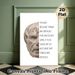 Stoic Philosopher Inspirational Quote Painting Poster, Minimalist Split-design Poster, Half Marble Statue With Motivational Text, Thought-provoking_maomaolike.com