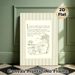 Whimsical Outdoor Play Verse Painting Poster, Earthy Sketch-style Countryside Scene Poster, Warm Nostalgic Verse Decor, Ideal For Bedroom And Living_maomaolike.com