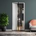 No Magnetic Strip Needed Summer Mosquito-Proof Dense Embroidered Screen Soft Self-Adhesive Door Curtain_maomaolike.com